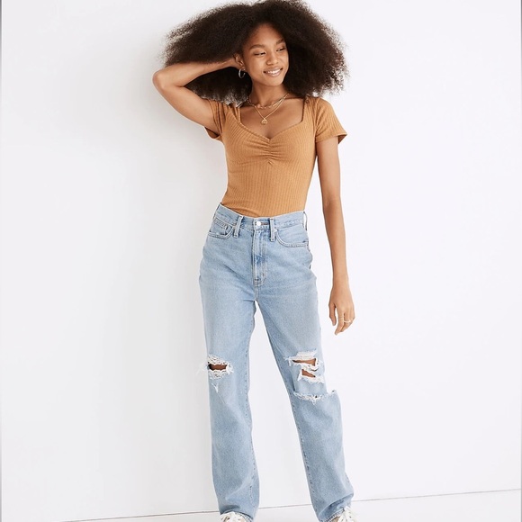 Madewell Denim - Madewell Baggy Straight Jeans size 23
